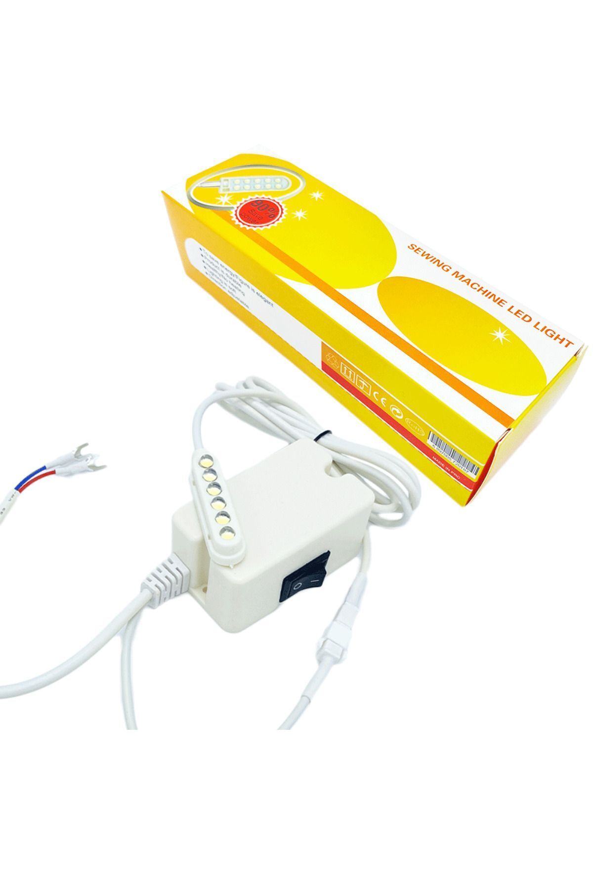 Dikiş Makinesi LED Lamba Mıknatıslı 6 LED