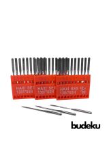 Ev Tipi Dikiş Makinesi Iğnesi 50 Adet 12/80 No - Singer Zetina Bernina Janome Uyumlu