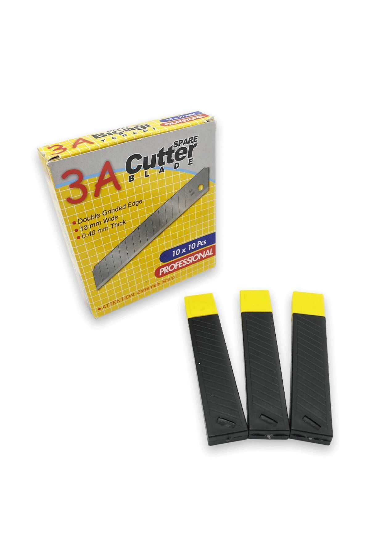 Maket Bıçağı Falcata Ucu 30° (10’LU PAKET)