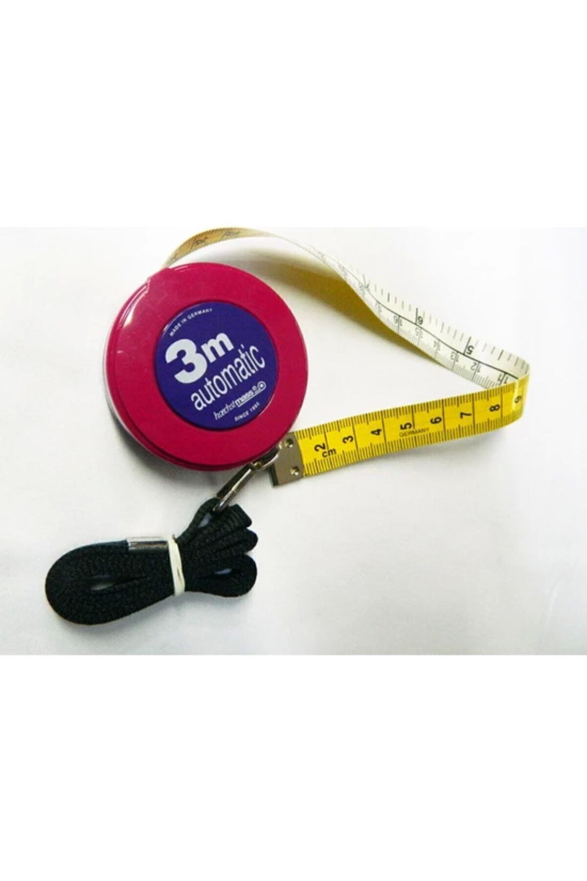 Otomatik Boyuna Asmalı Mezura 3 Mt