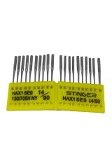 14/ 90  numara 20 Adet  Singer Zetina Bernina Janome Uyumlu  Ev Tipi Dikiş Makine Iğnesi Toplam