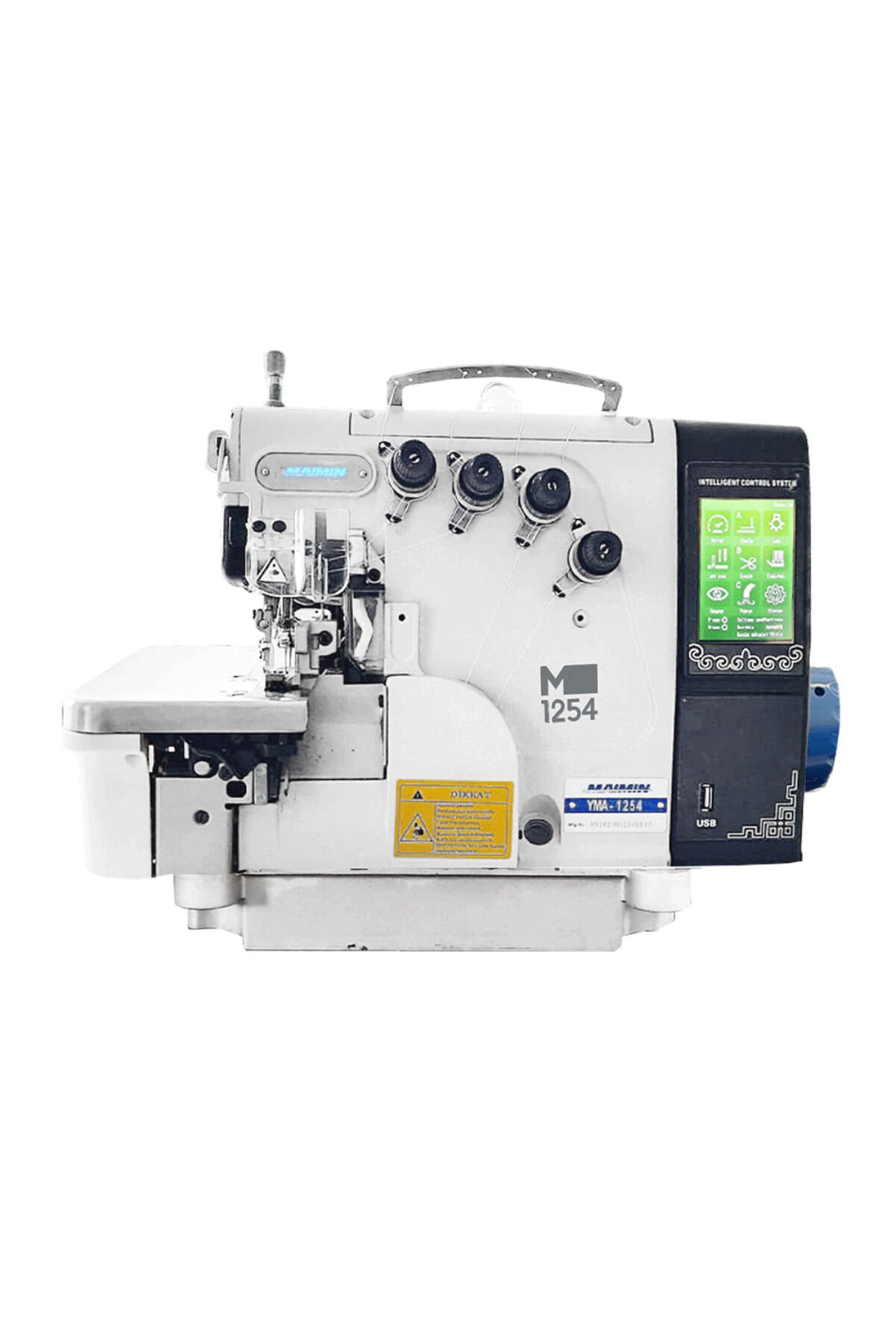 MAIMIN Elektrikli Full Oto. 4 İp Overlok Dikiş Makinesi