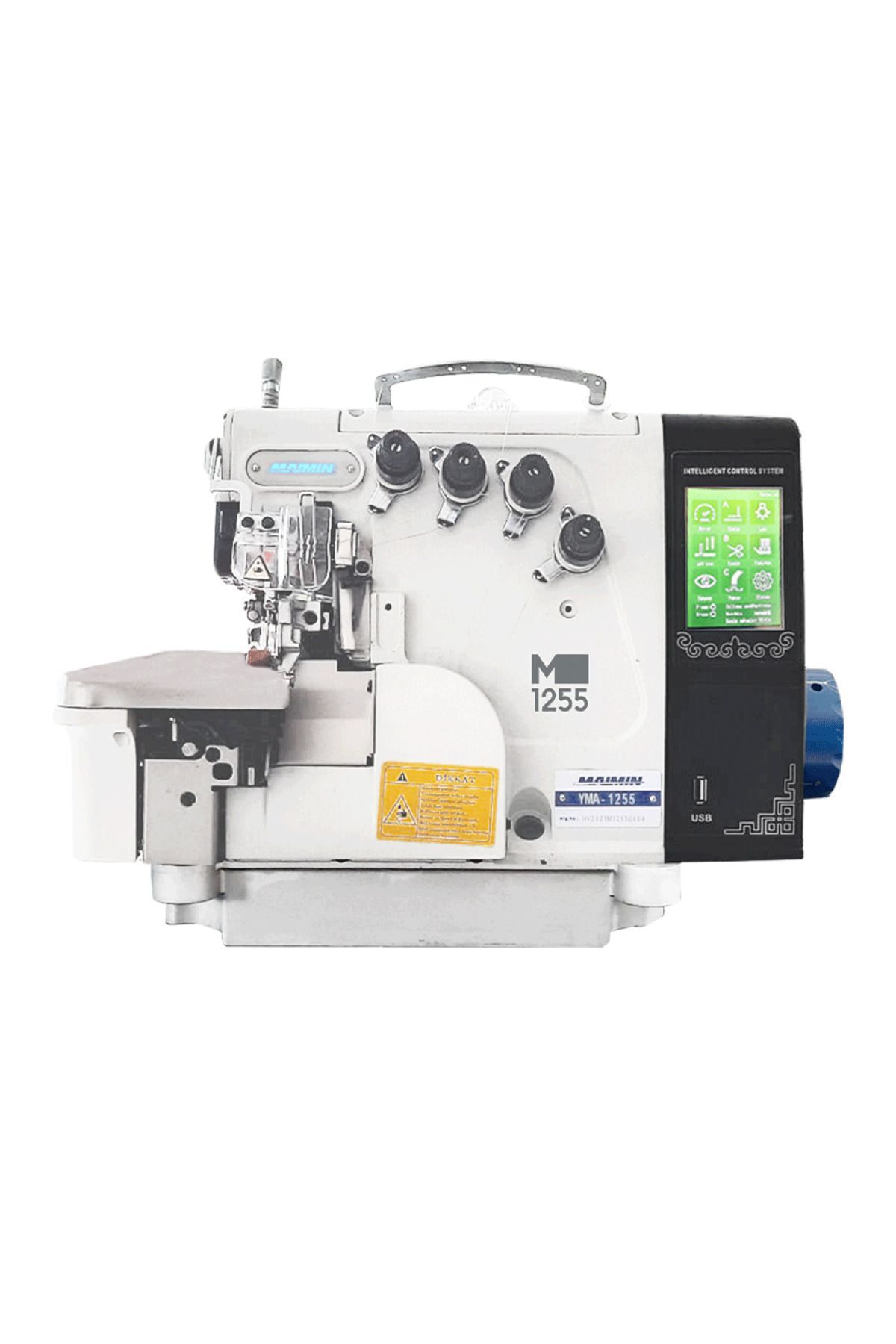 MAIMIN Elektrikli Full Oto. 5 İp Overlok Dikiş Makinesi