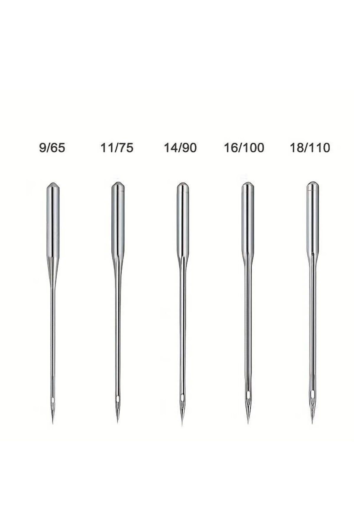 11 No Ev Tipi Dikiş Makinesi İğnesi (Kumaş Delmeyen Özel Uç )