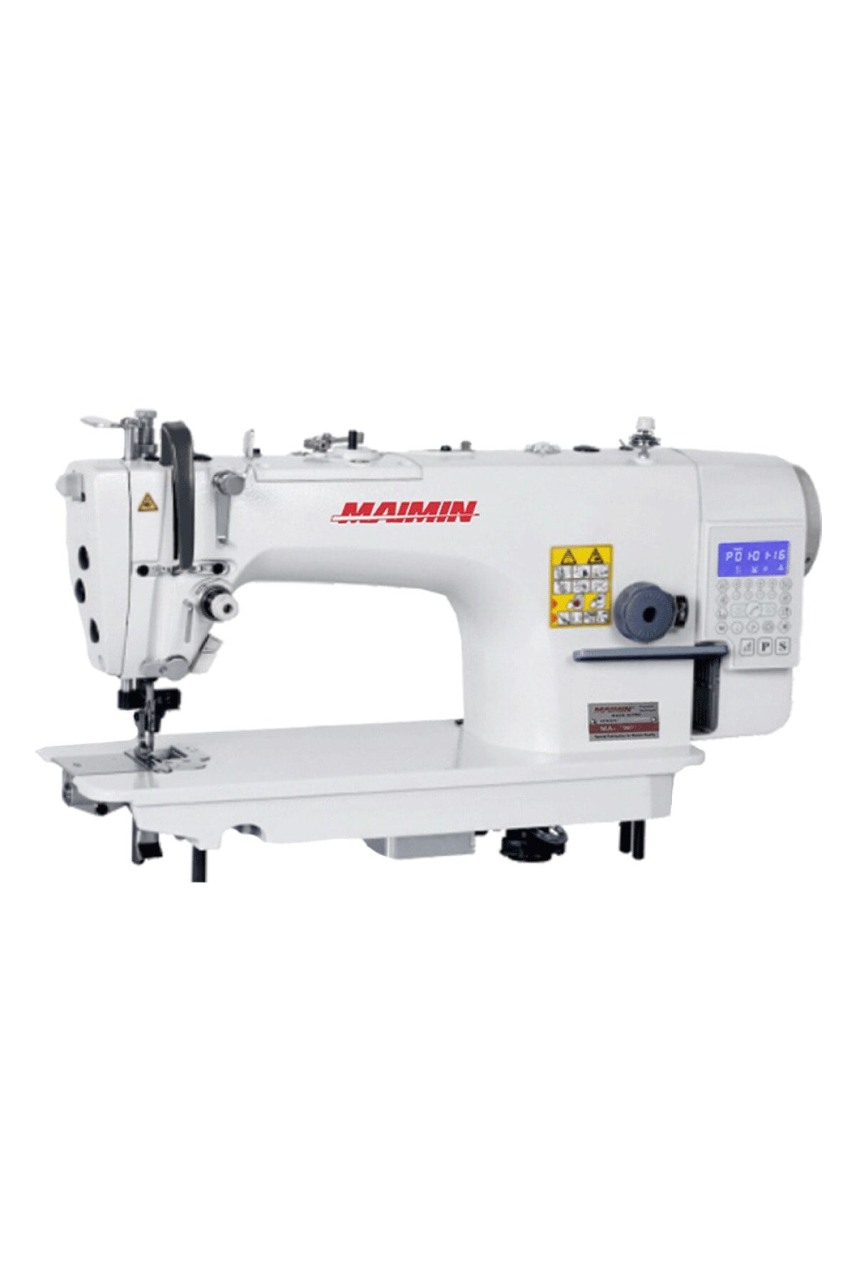 Elektronik Bıçaklı Düz Dikiş Makinesi Beyaz