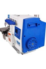 F950 4 İp Otomatik Overlok Dikiş Makinesi Beyaz