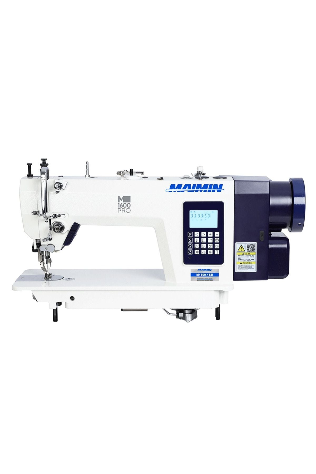 JAKTEC Otomatik Çift Pabuç Deri Dikiş Makinesi Beyaz