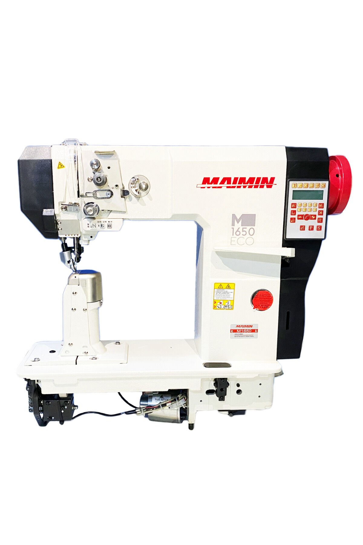 MAIMIN M1650 Sütunlu Tek İğne Elektronik Ayakkabı Dikiş Makinesi Beyaz