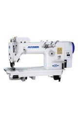 MAIMIN M2575 3 İğne Zincir Dikiş Makinesi Full Otomatik Çektirmeli Beyaz