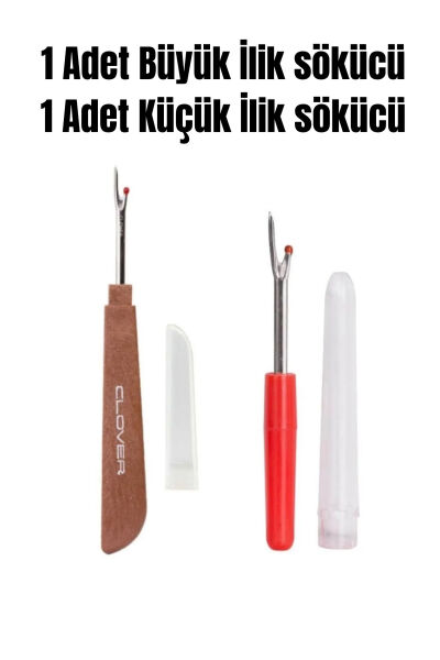 İlik Açıcı İplik Sökücü ( 1 Ad. Büyük + 1 Ad. Küçük )